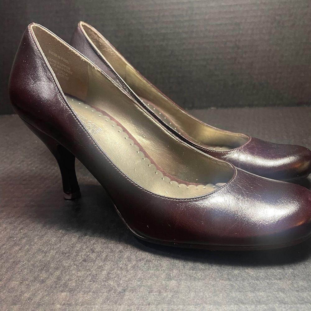 Kenneth Cole Brown heels 3”  worn only once PRICE VERY FIRM NO OFFERS PLEASE